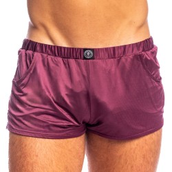 Breve del marchio L HOMME INVISIBLE - Silky Touch Short Shorts L Homme Invisible Burgundy - Ref : HW109 SIL RB9