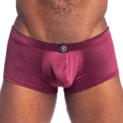 Pantaloncini boxer, Shorty del marchio L HOMME INVISIBLE - Silky Touch Mini Pusher Push-Up L Homme Invisible Burgundy - Ref : UW