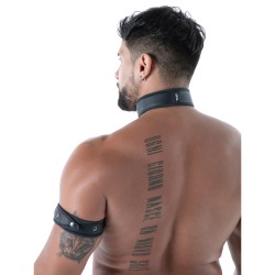 Accessories of the brand TOF PARIS - Neoprene Necklace Tof Paris Black/Black - Ref : TOF602N