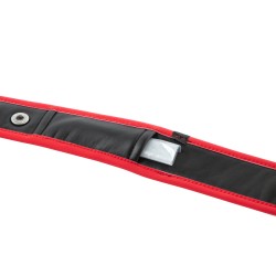 Accessories of the brand TOF PARIS - Neoprene Collar Tof Paris Black/Red - Ref : TOF602NR