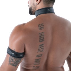 Accessories of the brand TOF PARIS - Neoprene Armband Tof Paris Black/Black - Ref : TOF603N