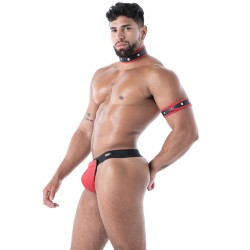 Accessories of the brand TOF PARIS - Neoprene Armband Tof Paris Black/Red - Ref : TOF603NR