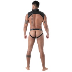 Jockstraps of the brand TOF PARIS - Tof Paris Neoprene Jockstrap Black - Ref : TOF604N