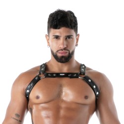 Harness of the brand TOF PARIS - Harnais Bulldog Kinky Tof Paris - Ref : TOF615N