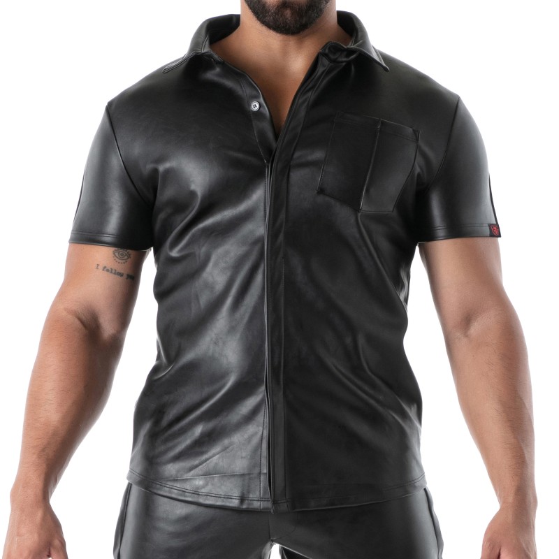 Shirt of the brand TOF PARIS - Chemise à Manches Courtes Kinky Tof Paris - Ref : TOF607N