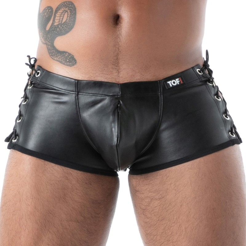 Boxer shorts, Shorty of the brand TOF PARIS - Boxer à Lacets Kinky Tof Paris - Ref : TOF618N