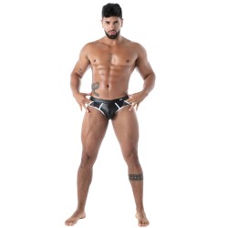 Brief of the brand TOF PARIS - Backless Kinky Zipped Briefs Tof Paris - Ref : TOF621NB