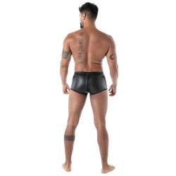 Boxer, shorty de la marque TOF PARIS - Boxer à Fermeture Eclair Intégrale Kinky Noir - Ref : TOF612N