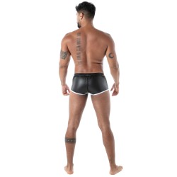 Boxer shorts, Shorty of the brand TOF PARIS - Kinky Full Zip Boxer Shorts Black/White - Ref : TOF612NB