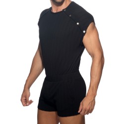 Body de la marque ADDICTED - Jumper Barley Noir - Edition Limitée - Ref : AD1388 C10