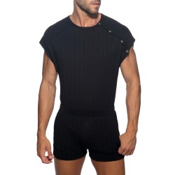 Body de la marque ADDICTED - Jumper Barley Noir - Edition Limitée - Ref : AD1388 C10