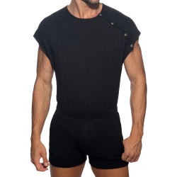 Body de la marque ADDICTED - Jumper Barley Noir - Edition Limitée - Ref : AD1388 C10