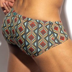 Slip, Tanga de la marque ES COLLECTION - Slip Sunga Egypt Edition Limitée - Vert - Ref : UN644 C18