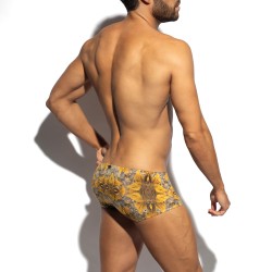 Boxer, shorty de la marque ES COLLECTION - Trunk Safari Edition Limitée - Jaune - Ref : UN646 C03
