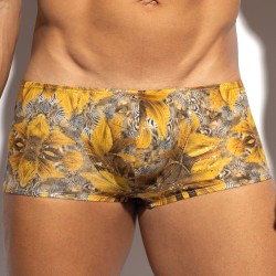 Boxer, shorty de la marque ES COLLECTION - Trunk Safari Edition Limitée - Jaune - Ref : UN646 C03