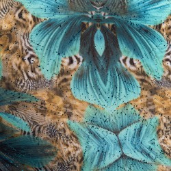 Boxer, shorty de la marque ES COLLECTION - Trunk Safari Edition Limitée - Turquoise - Ref : UN646 C08