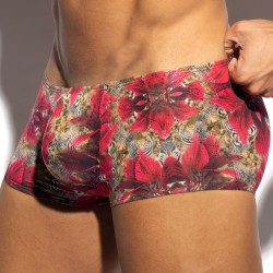 Boxer, shorty de la marque ES COLLECTION - Trunk Safari Edition Limitée - Rose - Ref : UN646 C24