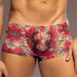 Boxer, shorty de la marque ES COLLECTION - Trunk Safari Edition Limitée - Rose - Ref : UN646 C24