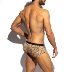 Boxer, shorty de la marque ES COLLECTION - Trunk Piedra Seca Edition Limitée - Noir - Ref : UN642 C10