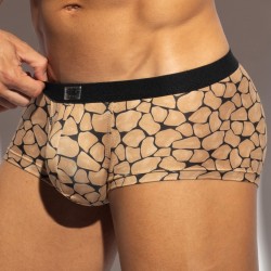 Boxer, shorty de la marque ES COLLECTION - Trunk Piedra Seca Edition Limitée - Noir - Ref : UN642 C10