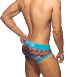 Slip, Tanga de la marque ADDICTED - Slip Swimderwear Sudan Edition Limitée - Ref : AD1403 C08