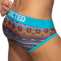 Slip, Tanga de la marque ADDICTED - Slip Swimderwear Sudan Edition Limitée - Ref : AD1403 C08