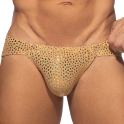 Slip del marchio ADDICTED - Gold Stones Limited Edition Bikini - Beige - Ref : ADP20 C28