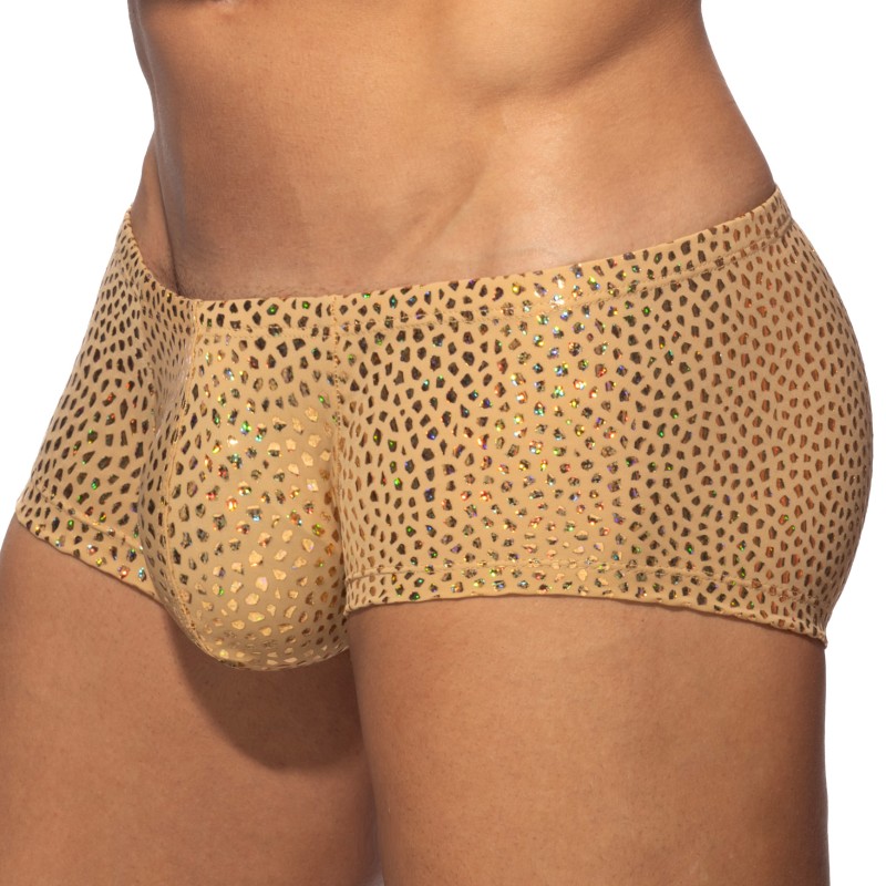 Boxer, shorty de la marque ADDICTED - Trunk Gold Stones Edition Limitée - Beige - Ref : ADP21 C28