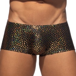 Boxer, shorty de la marque ADDICTED - Trunk Gold Stones Edition Limitée - Noir - Ref : ADP21 C10