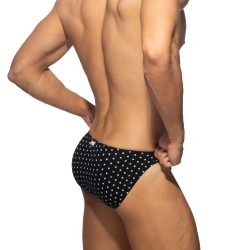 Slip, Tanga de la marque ADDICTED - Bikini Cum Dots - Noir - Ref : AD1401 C10