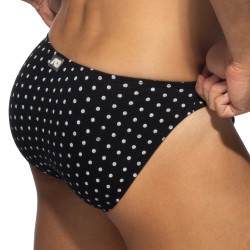 Slip, Tanga de la marque ADDICTED - Bikini Cum Dots - Noir - Ref : AD1401 C10
