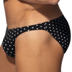 Slip, Tanga de la marque ADDICTED - Bikini Cum Dots - Noir - Ref : AD1401 C10
