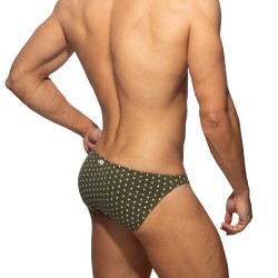 Brief of the brand ADDICTED - Bikini Dots - Khaki - Ref : AD1401 C12