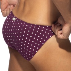Brief of the brand ADDICTED - Bikini Dots - Purple - Ref : AD1401 C14