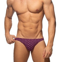 Brief of the brand ADDICTED - Bikini Dots - Purple - Ref : AD1401 C14