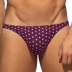 String de la marque ADDICTED - String Cum Dots - Violet - Ref : AD1402 C14