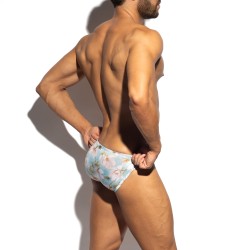 Slip del marchio ES COLLECTION - Edizione limitata Jasmine Bikini - Blue - Ref : UN639 C23