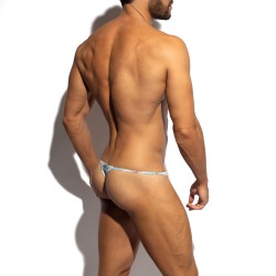 Stringa del marchio ES COLLECTION - Edizione limitata Jasmine Thong - Blue - Ref : UN640 C23