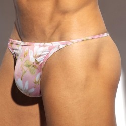Thong of the brand ES COLLECTION - Limited Edition Jasmine Thong - Pink - Ref : UN640 C36