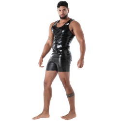 Tank top of the brand TOF PARIS - Débardeur Latex Seconde Peau - Ref : TOF634N