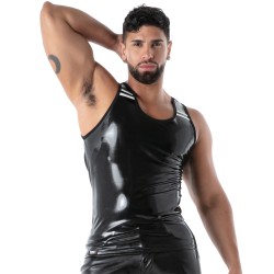 Tank top of the brand TOF PARIS - Débardeur Latex Seconde Peau - Ref : TOF634N