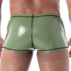 Boxer shorts, Shorty of the brand TOF PARIS - copy of Boxer Latex Seconde Peau - Noir - Ref : TOF635K