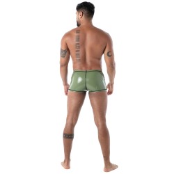 Boxer shorts, Shorty of the brand TOF PARIS - copy of Boxer Latex Seconde Peau - Noir - Ref : TOF635K