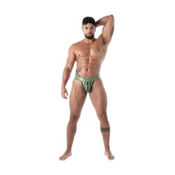 Jockstraps of the brand TOF PARIS - copy of Jock Zip Latex Seconde Peau - Ref : TOF639K