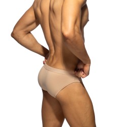 Slip, Tanga de la marque ADDICTED - Slip Essential AD - Beige - Ref : AD1404 C28