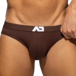 Slip, Tanga de la marque ADDICTED - Slip Essential AD - Marron - Ref : AD1404 C13
