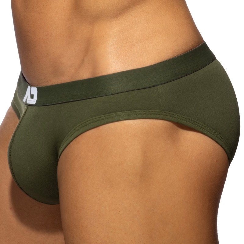 Slip, Tanga de la marque ADDICTED - Slip Essential AD - Kaki - Ref : AD1404 C12