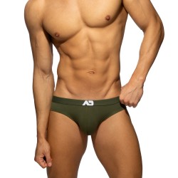 Slip, Tanga de la marque ADDICTED - Slip Essential AD - Kaki - Ref : AD1404 C12