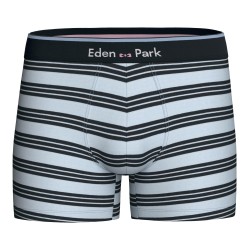 Lots de la marque EDEN PARK - Lot de 2 boxers Eden Park rayés - bleu / marine - Ref : EP1221H95P2 BL137