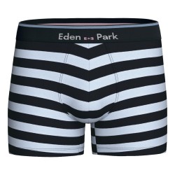Lot de 2 boxers Eden Park rayés - bleu ciel - Eden Park : vente de ...